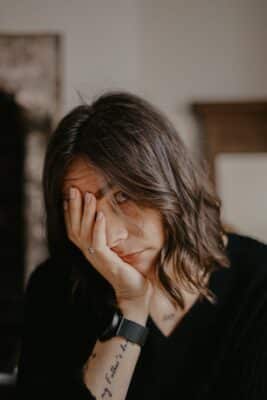 tired woman entrepreneur